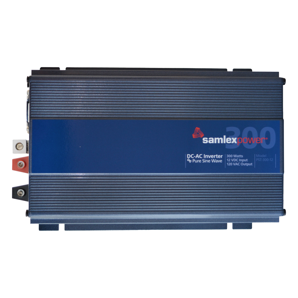 Inversor de corriente onda pura 300W, entrada 12 Vcd, salida 120 Vca 60 Hz, SAMLEX 4