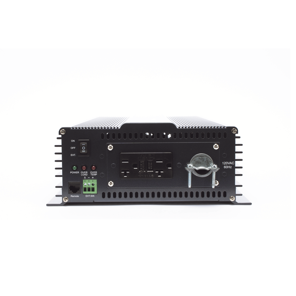 Inversor de corriente Onda Pura 2000W, Ent:24Vcd, Sal:120Vca, 60Hz, SAMLEX 6