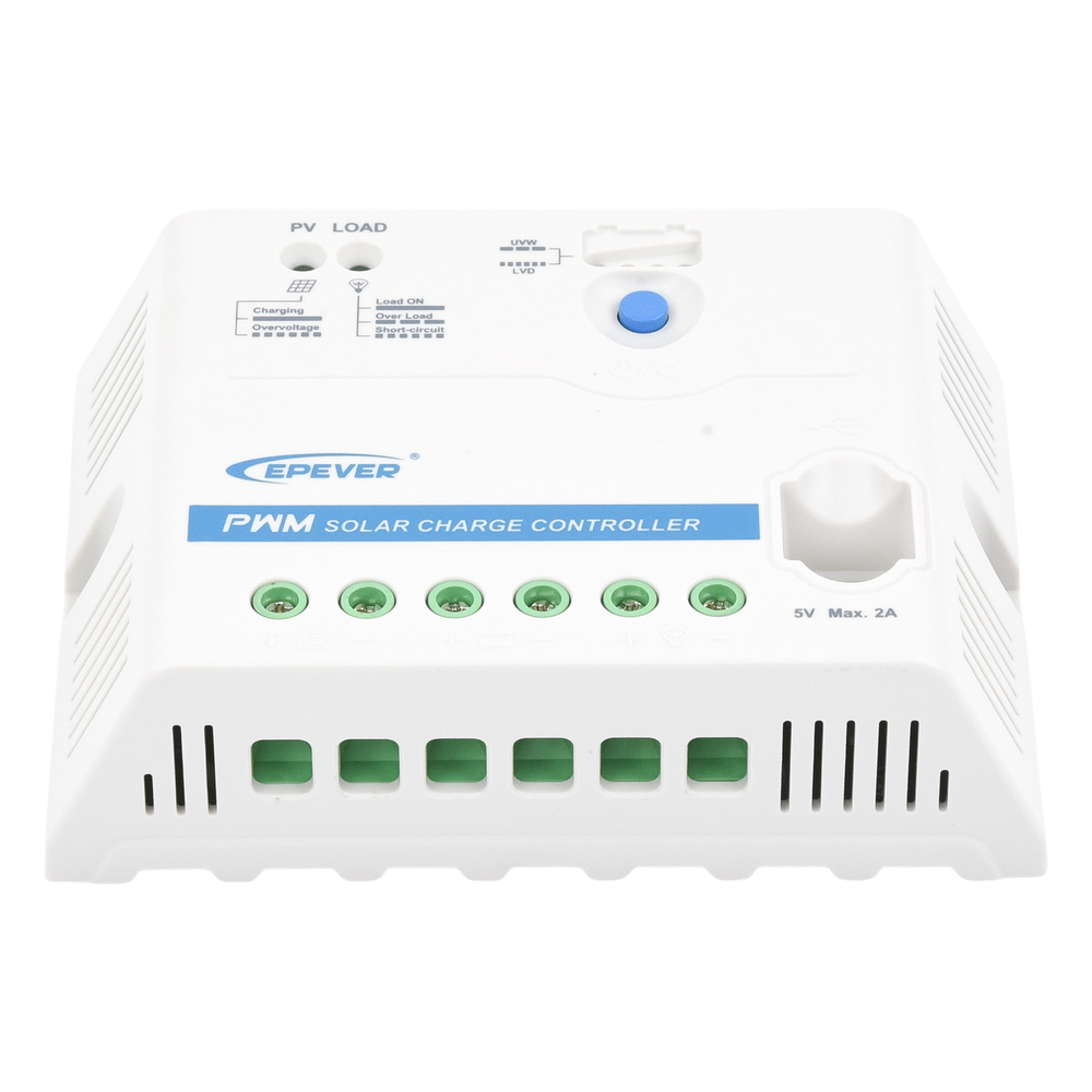 Controlador Solar PWM 12/24V 30A, Salida USB, EPEVER 3