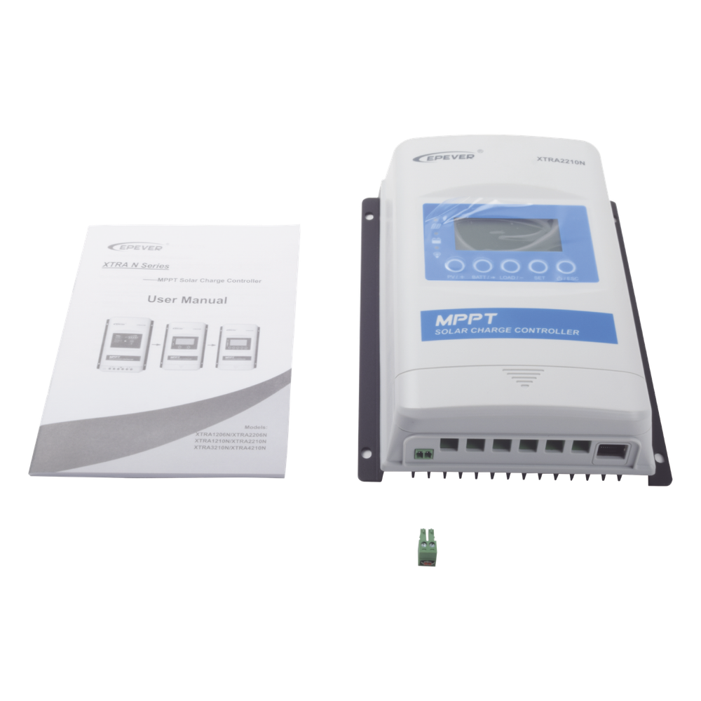 Controlador Solar MPPT 20A 12/24V, Máximo Voltaje de Circuito Abierto Voc 100Vcd, EPEVER 5