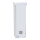 Gabinete para Piso, Capacidad, 31 Unidades de Rack, Doble puerta y Postes frontales e intermedios ajustables, Color Blanco, 700kg, LINKEDPRO 2