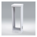 Gabinete para Piso, Capacidad, 31 Unidades de Rack, Doble puerta y Postes frontales e intermedios ajustables, Color Blanco, 700kg, LINKEDPRO 5