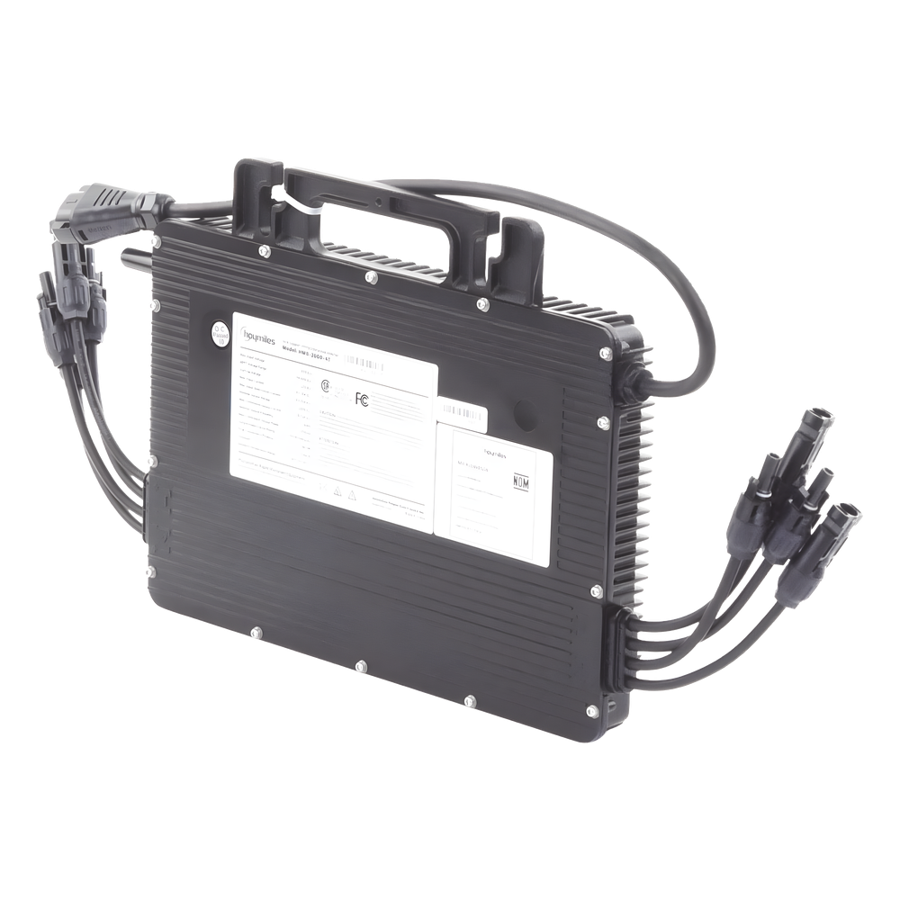 Microinversor Hoymiles de 2kW 220V, para 4 módulos de hasta 670W, HOYMILES 3
