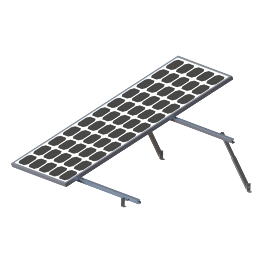 Montaje para 2 Paneles Solares, Riel "8" de 2700mm para Módulos con Espesor de 30-35mm, Velocidad de Viento Máx. 136km/h EPCOM POWERLINE 3