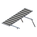 Montaje para 2 Paneles Solares, Riel "8" de 2700mm para Módulos con Espesor de 30-35mm, Velocidad de Viento Máx. 136km/h EPCOM POWERLINE 3