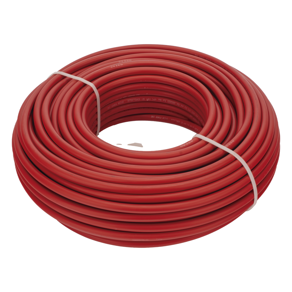 Cable Fotovoltaico Rojo  / 16mm² (6AWG) / Material COBRE / 2000V / Rollo de 50 m EPCOM POWERLINE 2