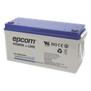 Batería 12 Vcc / 150 Ah / UL / Tecnología AGM-VRLA / CICLO PROFUNDO / Uso en aplicación fotovoltaica / terminales T5 EPCOM POWERLINE 5