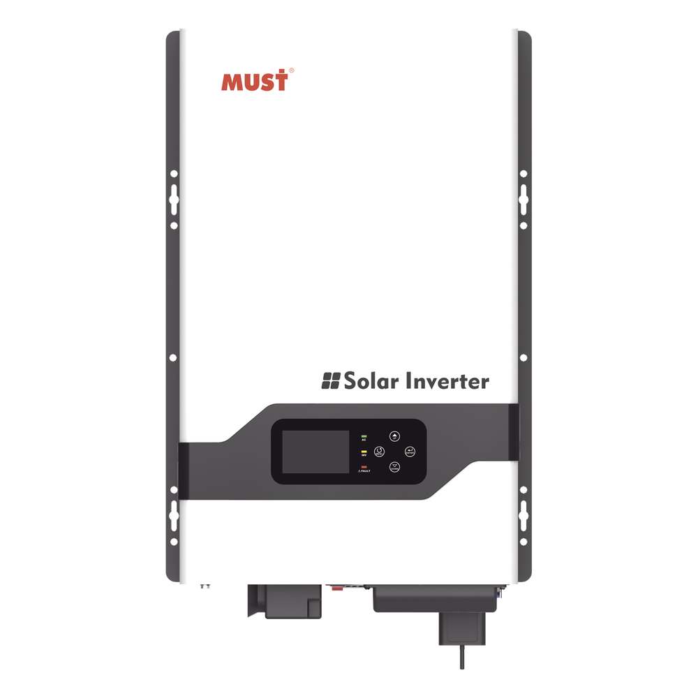 Inversor Cargador / 5 kW / 48 Vcd / 120-220 Vca / Onda Sinusoidal Pura / MPPT 80 A / Baterías Litio-Gel-Plomo MUST 4