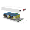 Batería de Litio Ciclo Profundo, 12.8Vcc 100Ah LiFePO4 Case Metálico, Máximo 80A de Descarga, Epcom by Ritar 2