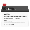 Batería de Litio LiFePO4 12Vcc, 100Ah, 1.28kwh, Pantalla LCD para Monitoreo Local, Carcasa Metálica, EPEVER 2