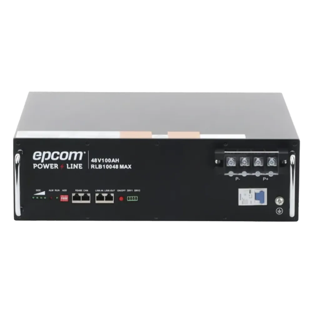 [RLB10048MAX] Batería de Litio de 4.8Kwh, 48V, 104Ah, 3U de Montaje en Rack, (5kwh),  Epcom by Ritar