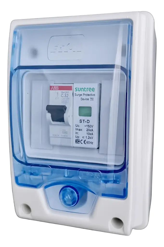 [CISCA1x10] Box with Switch and 127vac AC Surge Protector (10A)