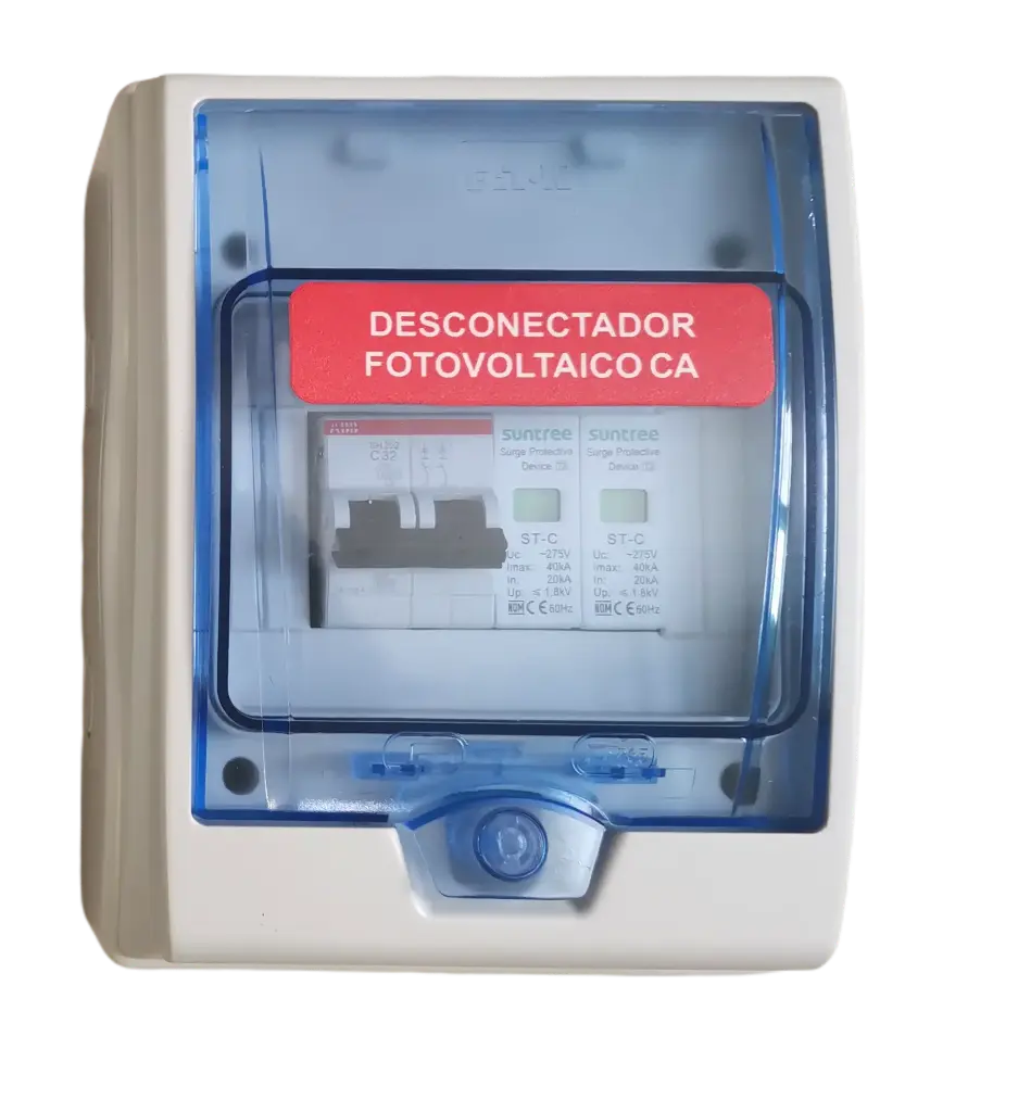 [CISCA2x10] Caja con Interruptor y Supresor de Picos de Corriente Alterna 220VCA (10A)