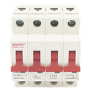 4P 20A Circuit Breaker, Direct Current 1000Vdc for Photovoltaic Application DIN Rail Mount