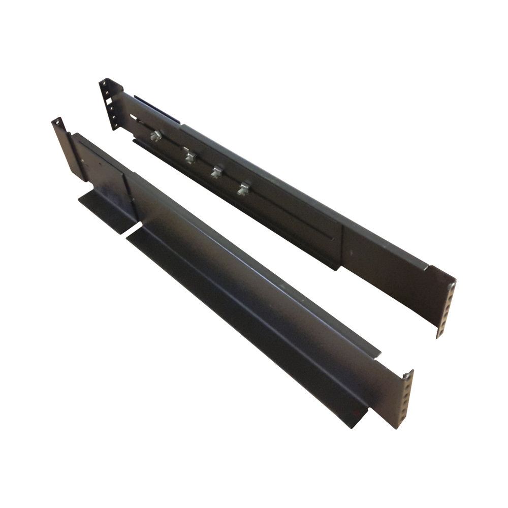 Rail kit for battery mounting in 4-post cabinet/rack, includes a pair of rails with "L" bracket. EPCOM POWERLINE