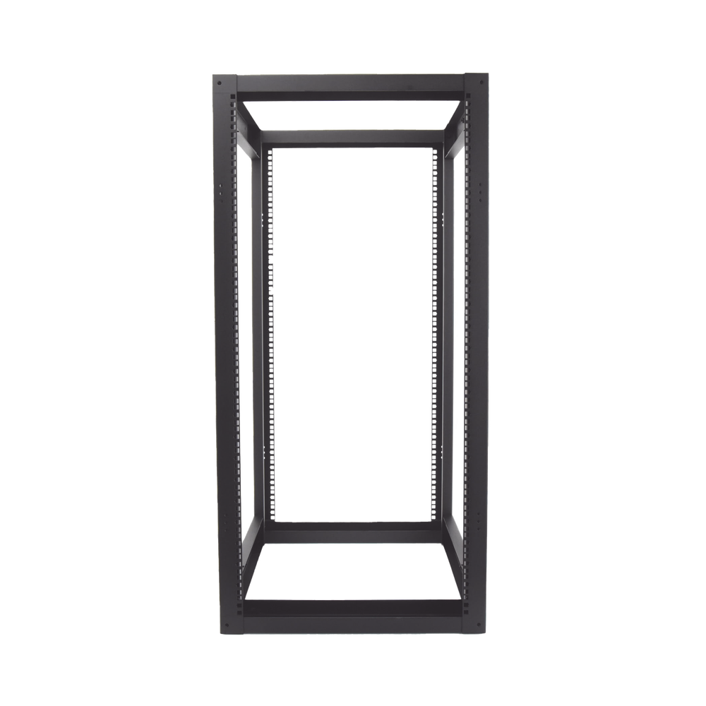 [EI-QR-3224-R2] Rack Estándar 19" de 4 Postes, Acero, 24 Unidades, 400kg,  Profundidad Ajustable. LINKEDPRO BY EPCOM