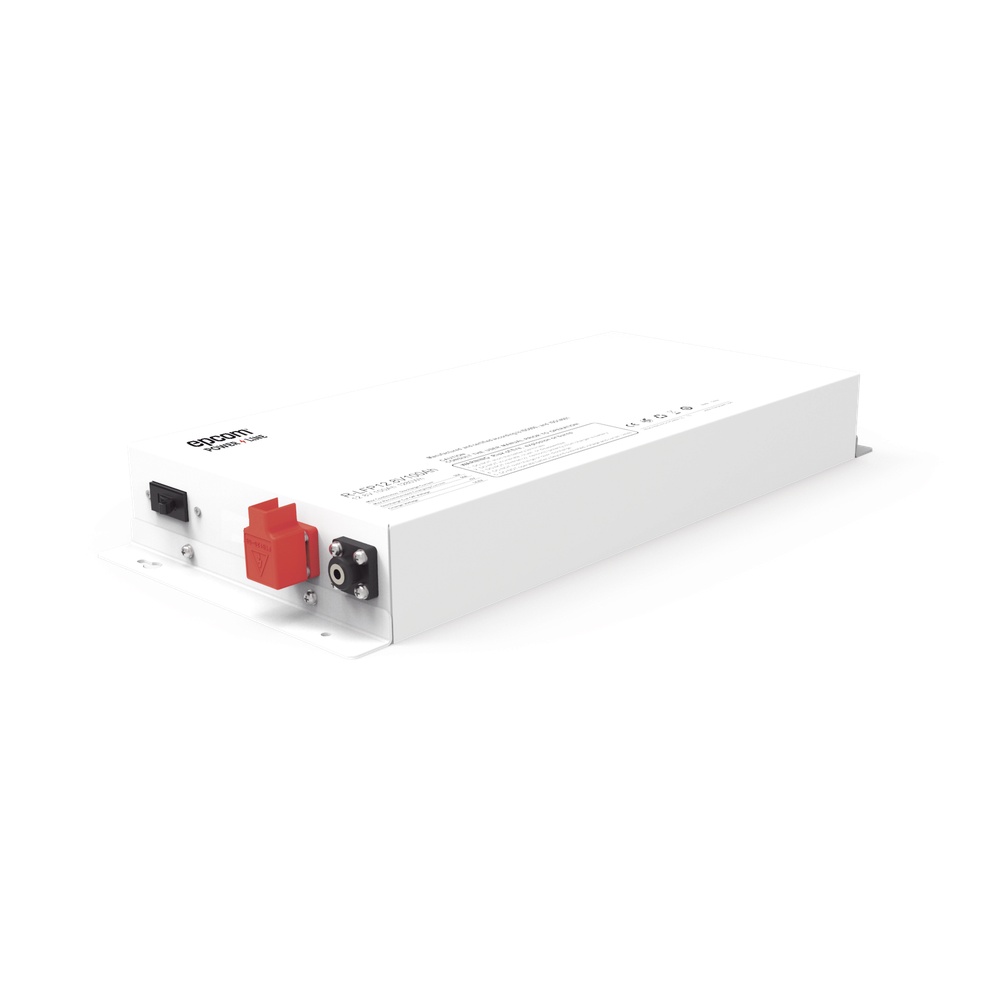 Batería de Litio Ciclo Profundo, 12.8Vcc 100Ah LiFePO4 Case Metálico, Máximo 80A de Descarga, Epcom by Ritar