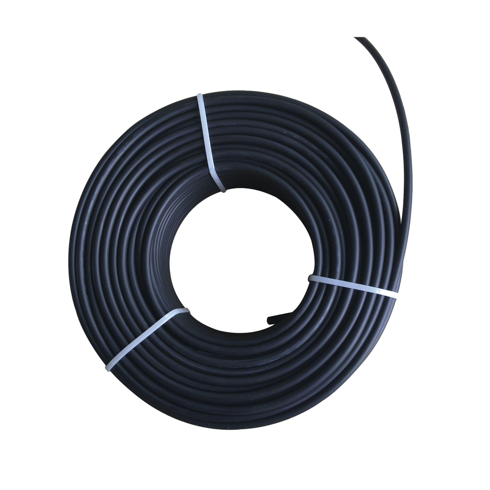 [CBL-PV-8B/50] Cable Fotovoltaico Negro / 10mm² (8AWG) / Material COBRE /  2000V / Rollo de 50 metros. EPCOM POWERLINE