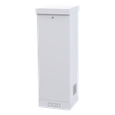 Gabinete para Piso, Capacidad, 31 Unidades de Rack, Doble puerta y Postes frontales e intermedios ajustables, Color Blanco, 700kg, LINKEDPRO