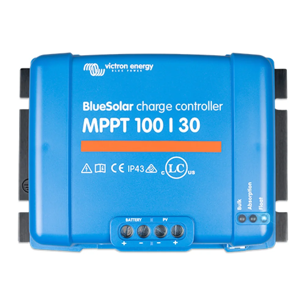 [SCC020030200] BlueSolar MPPT 100/30 / Controlador Solar MPPT, PV:30A 100V, Batería: 12-24V, VICTRON