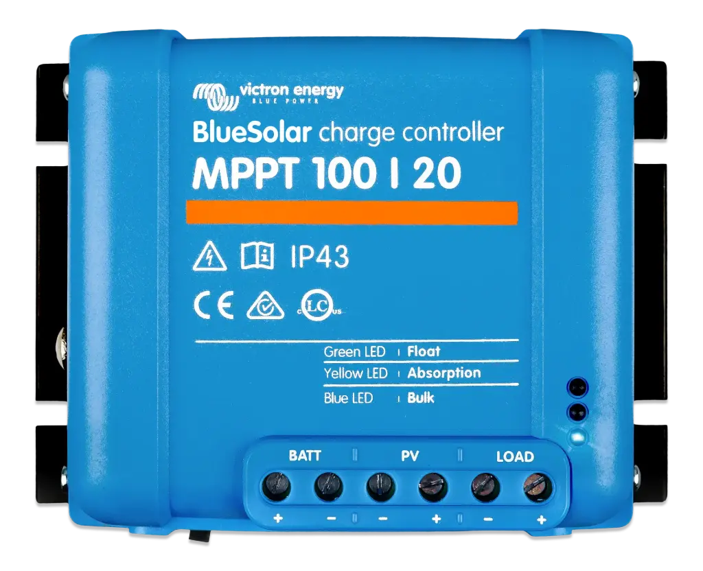 [SCC110020170R] BlueSolar MPPT 100/20 / Controlador Solar MPPT, PV:20A 100V, Batería: 12-48V, VICTRON
