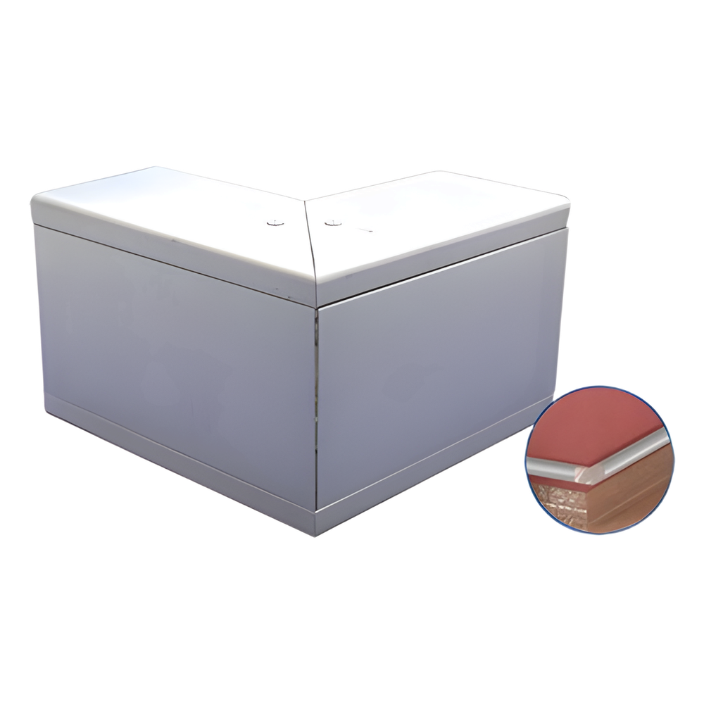 [INKA-100-EE] Esquinero exterior de aluminio,  para canaleta INKA100 (8110-80001) THORSMAN