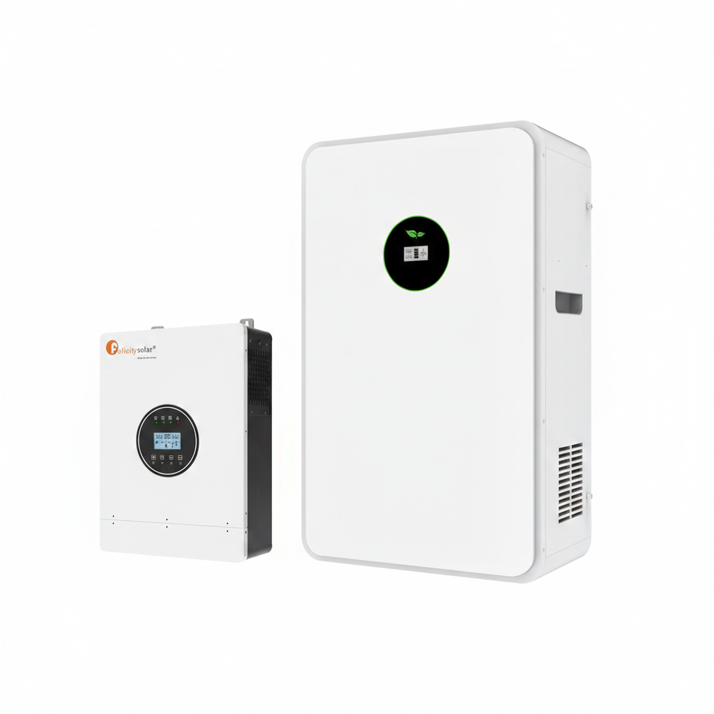 Kit Inversor cargador de 3kw 120vca + Batería de litio de 5kwh, FELICITY