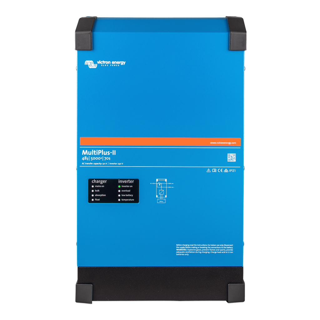 Inversor Híbrido con Cargador MultiPlus-II 48/5000/70-95 120Vca (UL) / Entrada 48Vcd / Salida 5kVA, VICTRON
