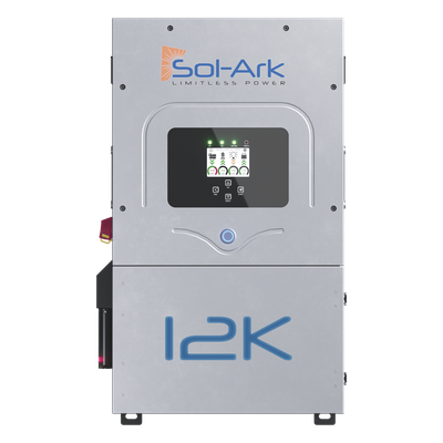 Inversor Híbrido / 12 kW / 220 VCA / Fase Dividida / IP65 / 48 VCC / MPPT Dual / 13 kW FV / Transferencia 4 ms SOL-ARK