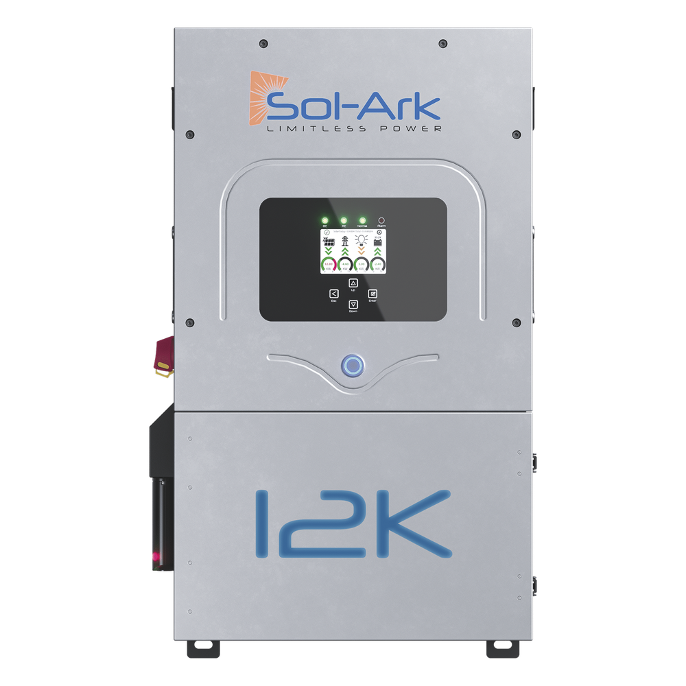 [12K2P] Inversor Híbrido de 12 kW / 220 VCA / Fase Dividida / IP65 / 48 VCC / MPPT Dual / 13 kW FV / SOL-ARK