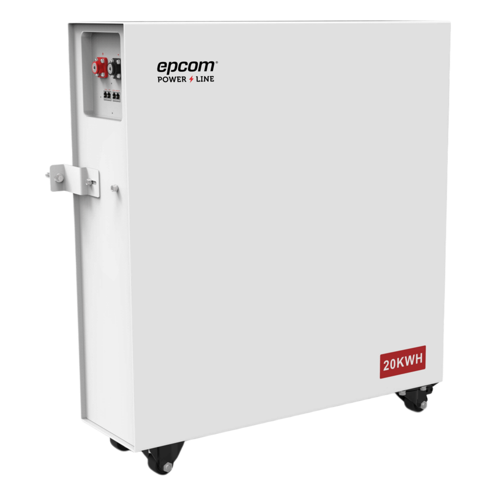 Batería LiFePO4 / 51.2 Vcc / 392 Ah / 20 kWh / Exterior IP65 / RS485/CAN / Escalable 120 kWh EPCOM POWER LINE BY RITAR