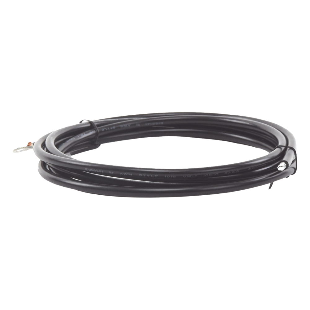 [CBL-8AWG-3BLK] Cable para Controlador, 3.0 m, Negro, Calibre 8 AWG con Terminal de Ojo en un Extremo