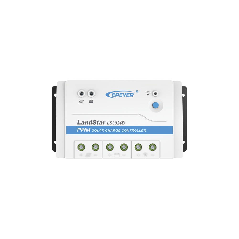[LS-3024-B] Controlador Solar de Carga y Descarga PWM 12/24V 30A, EPEVER
