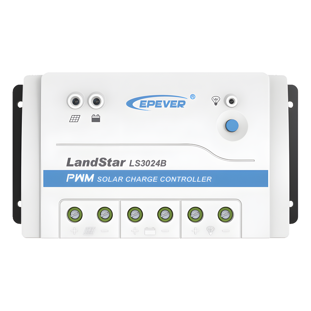 [LS-3024-B] Controlador Solar de Carga y Descarga PWM 12/24V 30A, EPEVER