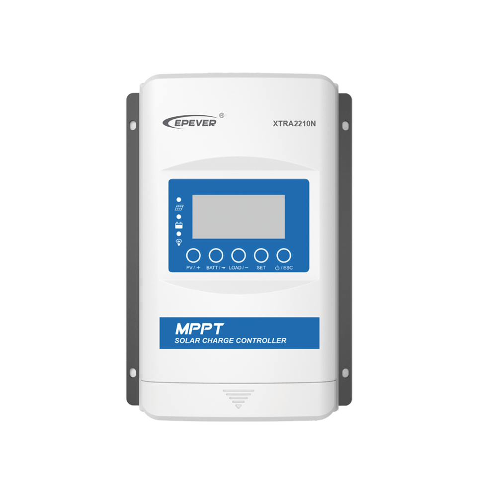 [XTRA-2210-N] Controlador Solar MPPT 20A 12/24V, Máximo Voltaje de Circuito Abierto Voc 100Vcd, EPEVER