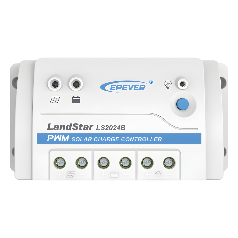 [LS-2024-B] Controlador Solar de Carga y Descarga PWM 12/24V 20A, EPEVER