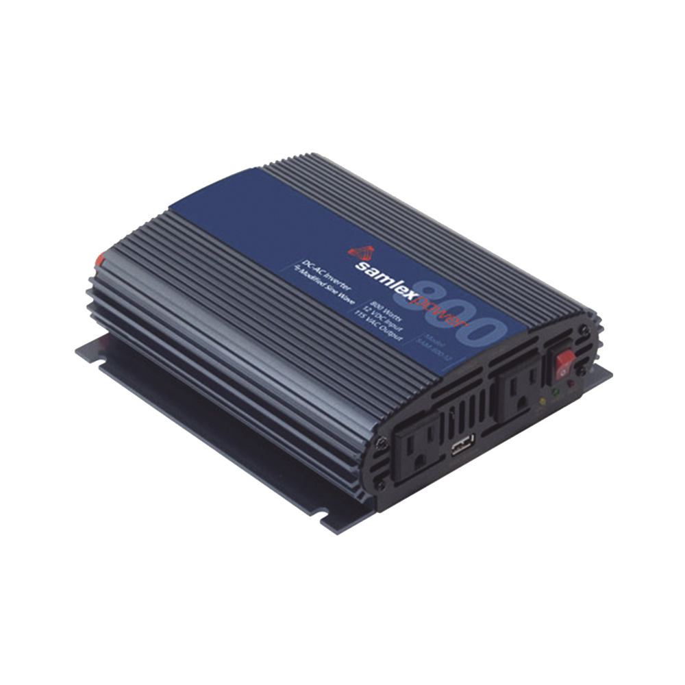 [SAM-800-12] Inversor de Corriente (CD-CA) Potencia Nominal 800 W, Ent:12 Vcd, Sal:115 Vca 60 Hz, SAMLEX