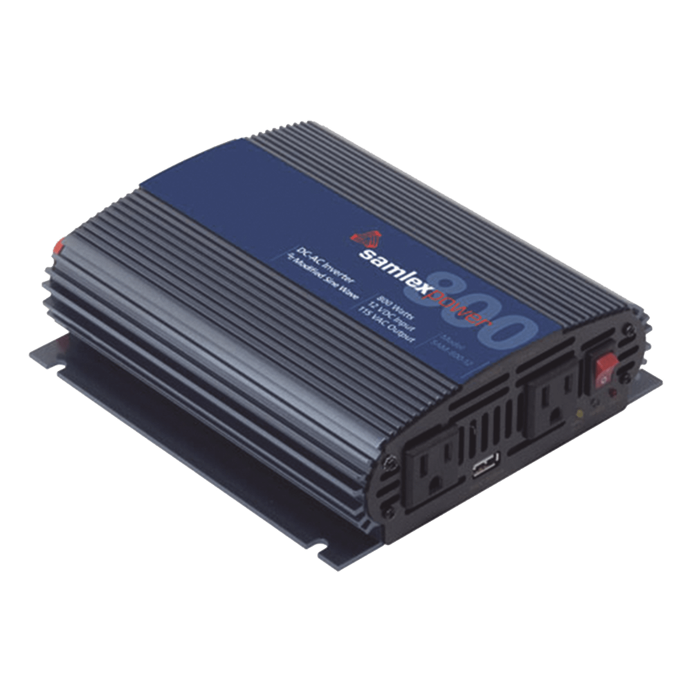 [SAM-800-12] Inversor de Corriente (CD-CA) Potencia Nominal 800 W, Ent:12 Vcd, Sal:115 Vca 60 Hz, SAMLEX