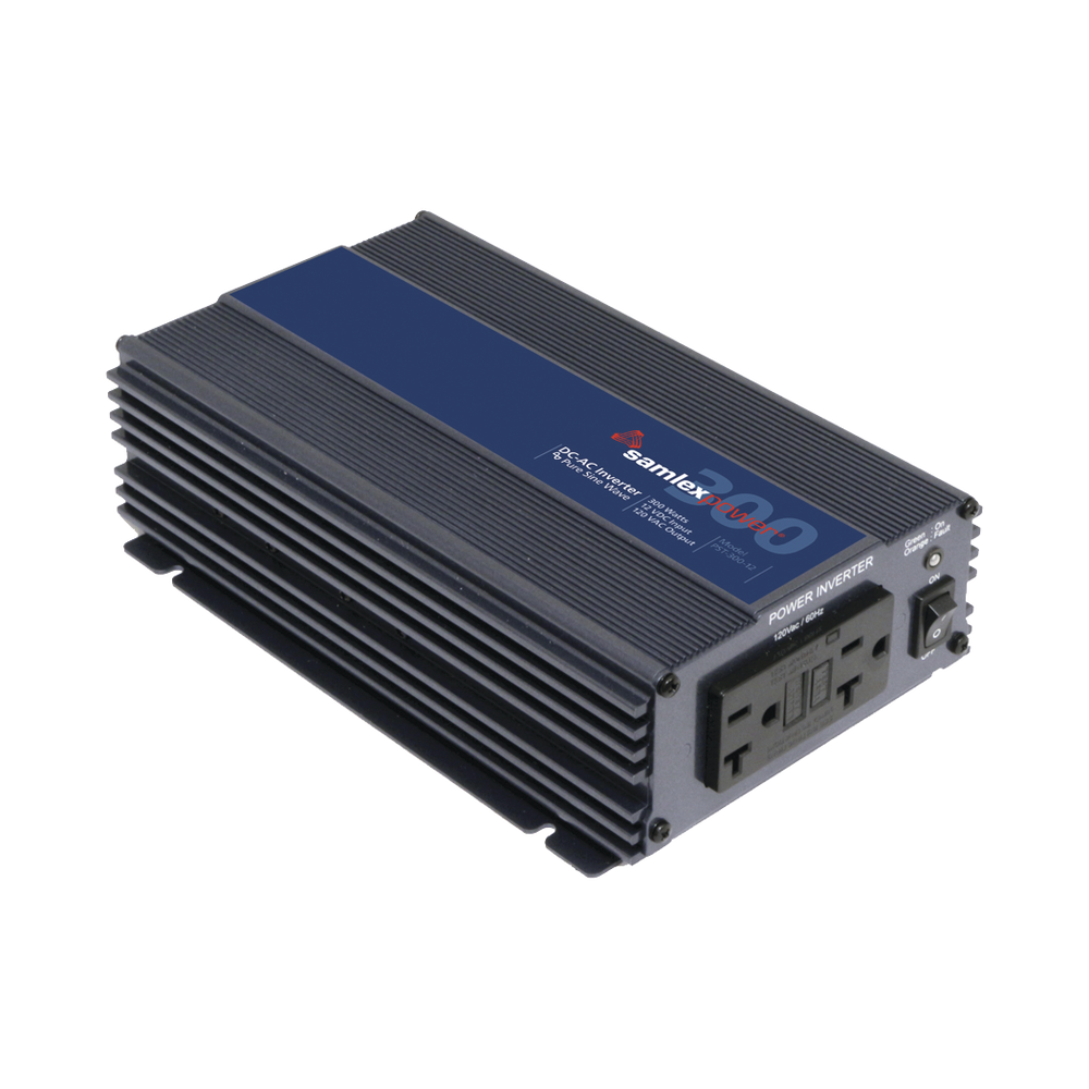 Inversor de Corriente Onda Pura 300W, Entrada 24V, Salida 120Vca, SAMLEX
