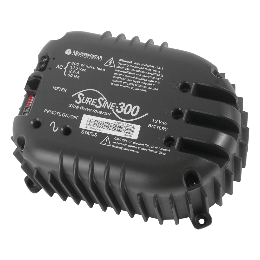[SI-300-115V-UL] Pure Sine Wave Inverter, 300 Watts Power, MORNINGSTAR