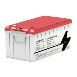 Batería de Litio LiFePO4, 2.56 kWh, 24V, 100AH / Con BMS Integrado / Conector RS485 y CAN, EPCOM
